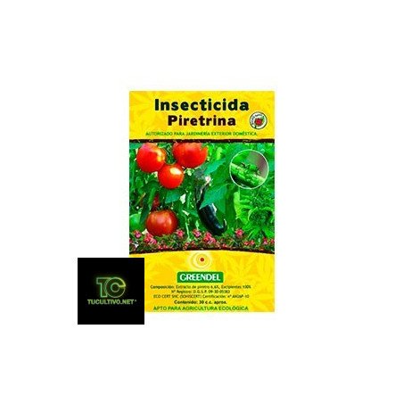 La pyréthrine insecticide 30 cc Greendel