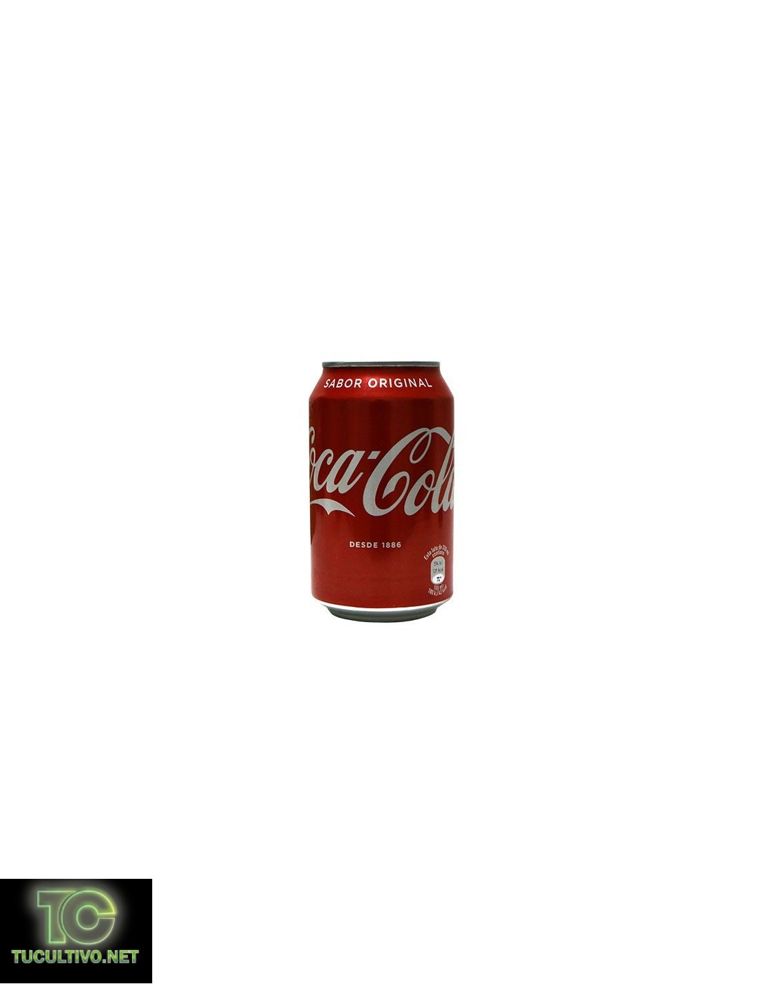 Bote de Cocacola camuflaje en español