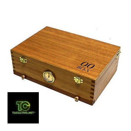 00 Box Mediana Caja para curar marihuana con Malla Polen